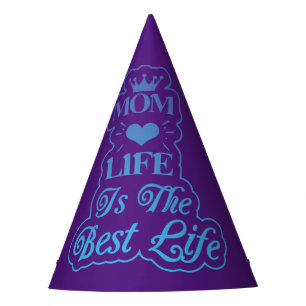 mum the best life party hat