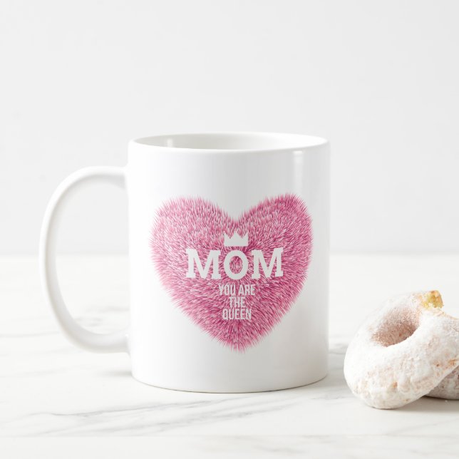 Mum The Queen Mother's Day | Coffee Mug (With Donut)