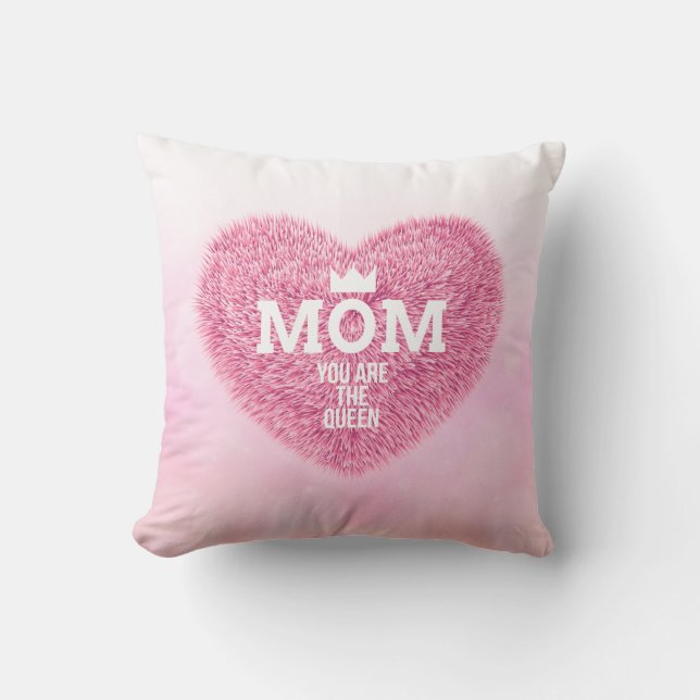 Mum The Queen Mother's Day | Throw Pillow (Front)