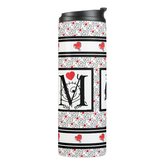 Mum Thermal Tumbler (Rotated Left)