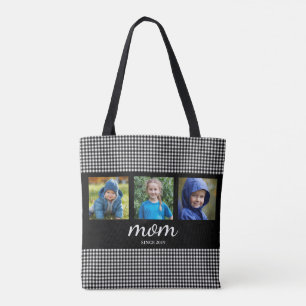Mum Three Photo Tote Bag