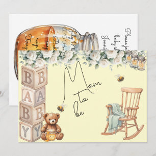 Mum To Be Baby Shower Digital Download Invitation