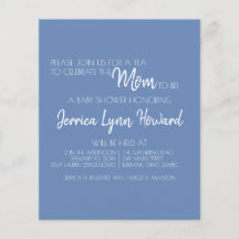 Mum-To-Be Baby Shower Invitation Flyer