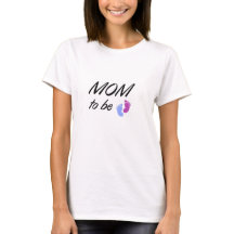 Mum-to-Be Footprint T-Shirt