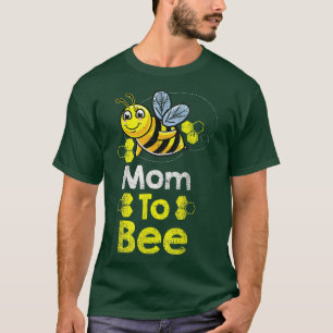 Mum To Bee Gender Reveal Vintage  T-Shirt