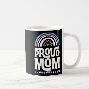 Mum Transgender Pride Flag Mothers Day Bohemian Coffee Mug