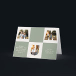 Mum typography elegant modern minimal multi photo thank you card<br><div class="desc">Worlds greatest Mum elegant modern minimal simple unique personalised photo collage simple clean lines mothers day card.</div>