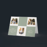 Mum typography elegant modern minimal multi photo thank you card<br><div class="desc">Worlds greatest Mum elegant modern minimal simple unique personalised photo collage simple clean lines mothers day card.</div>