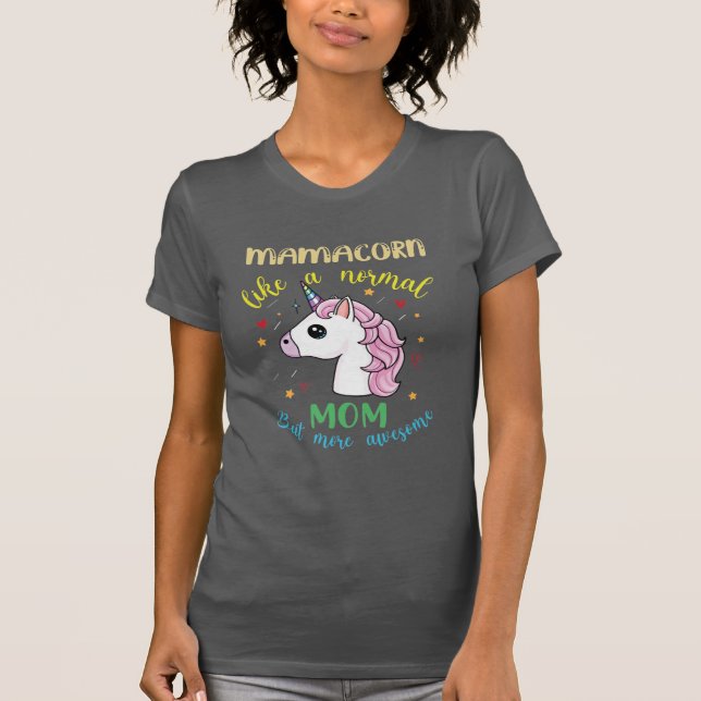 Mum Unicorn T Shirt (Front)