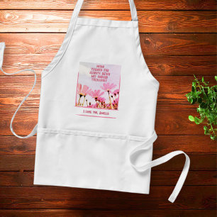 Mum Unpaid Therapist Funny Floral Mother's Day Standard Apron