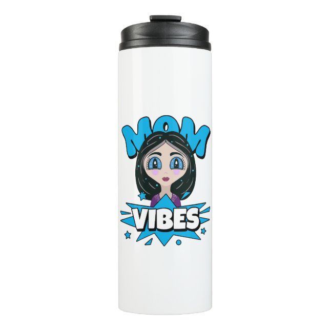 Mum Vibes Thermal Tumbler (Front)