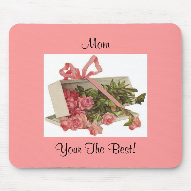Mum Vintage Mouse Pad (Front)