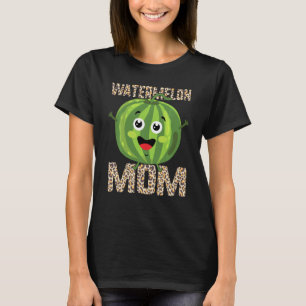 Mum Watermelon Summer Fruit Mother S Day Women Leo T-Shirt