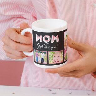 Mum We Love You! Custom Photo Mug