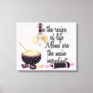 Mum Wrapped Canvas