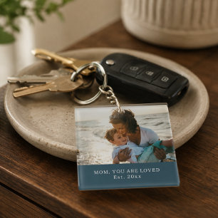 'Mum, You Are Loved' Birthday Gift Mother's Day Key Ring