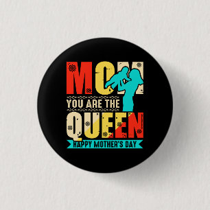 Mum You Are The Queen-67761 3 Cm Round Badge