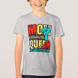 Mum You Are The Queen-67761 Tri-Blend Shirt