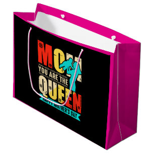 Mum You Are The Queen Large Gift Bag