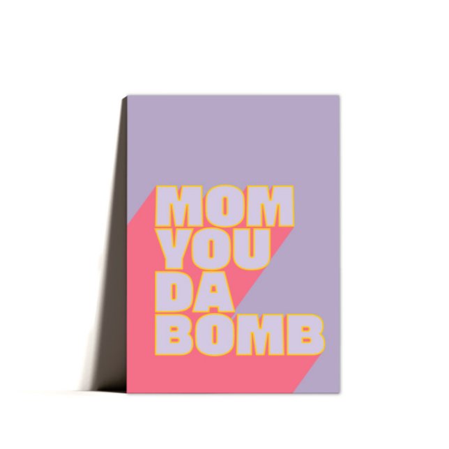Mum You Da Bomb  Happy Mothers Day Humour  Holiday Card (Creator Uploaded)