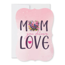 Mum You Deserve Love