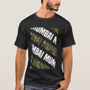 Mumbai Camo Pattern Green Camouflage T-Shirt