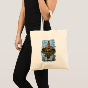 Mumbai India City View Landmark Tote Bag