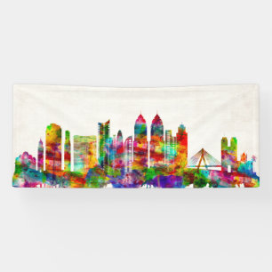 Mumbai India Skyline Banner