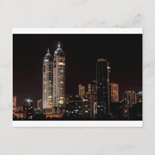 Mumbai India Skyline Postcard