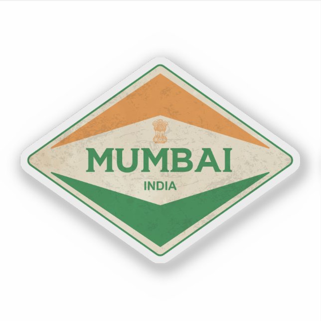 Mumbai India Vintage (Front)