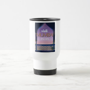 Mumbai India vintage style travel poster Mug