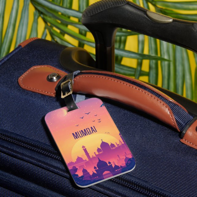 Mumbai Luggage Tag (Front Insitu 1)