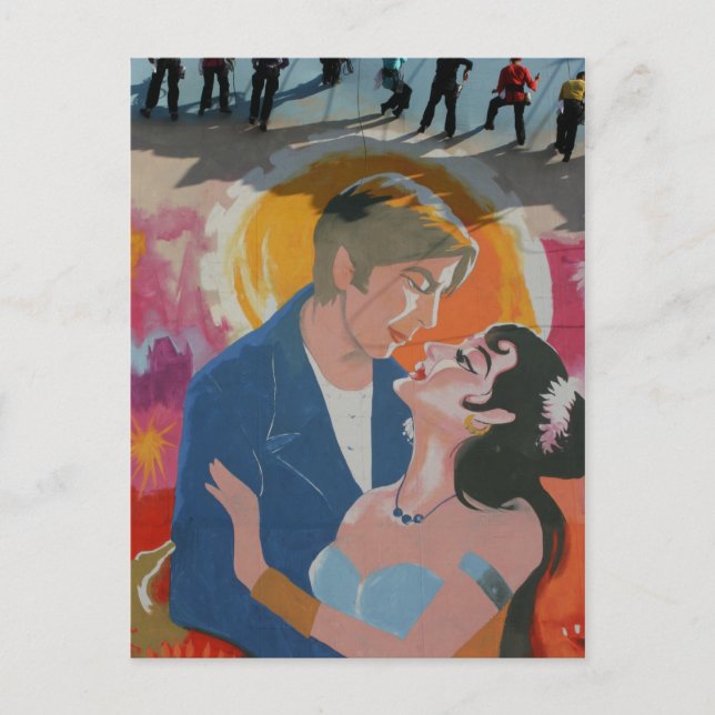 Mumbai poster painters postcard (Front)