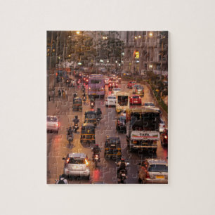 Mumbai street jigsaw puzzle