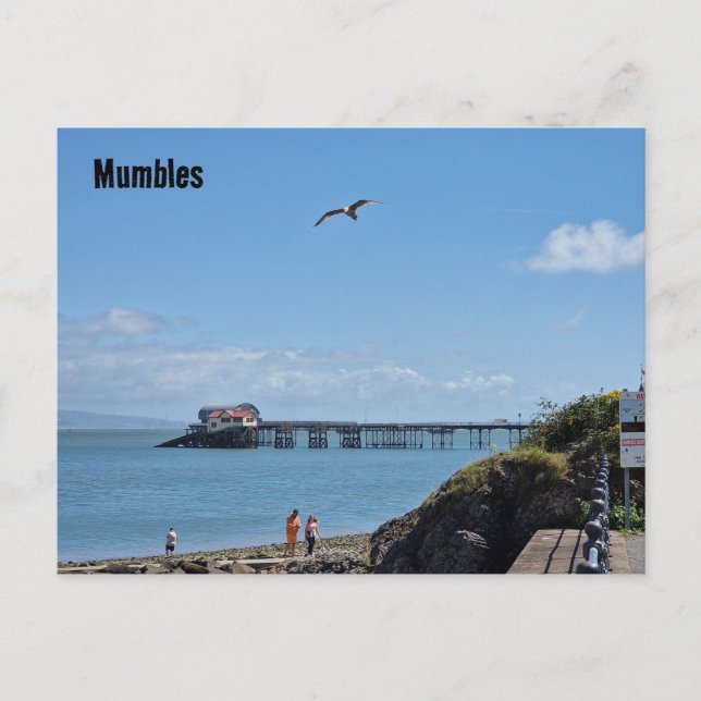 Mumbles / Mwmbwls Postcard (Front)