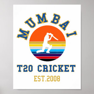 Mumi India T20 Cricket Poster