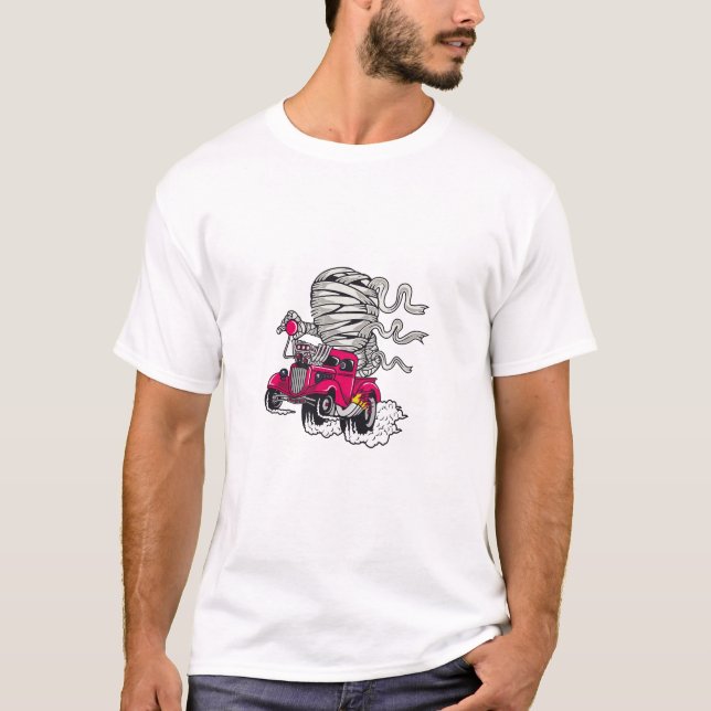 Mumie Hot Wheels T-Shirt (Front)