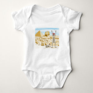 Mummific Egypt Baby Bodysuit