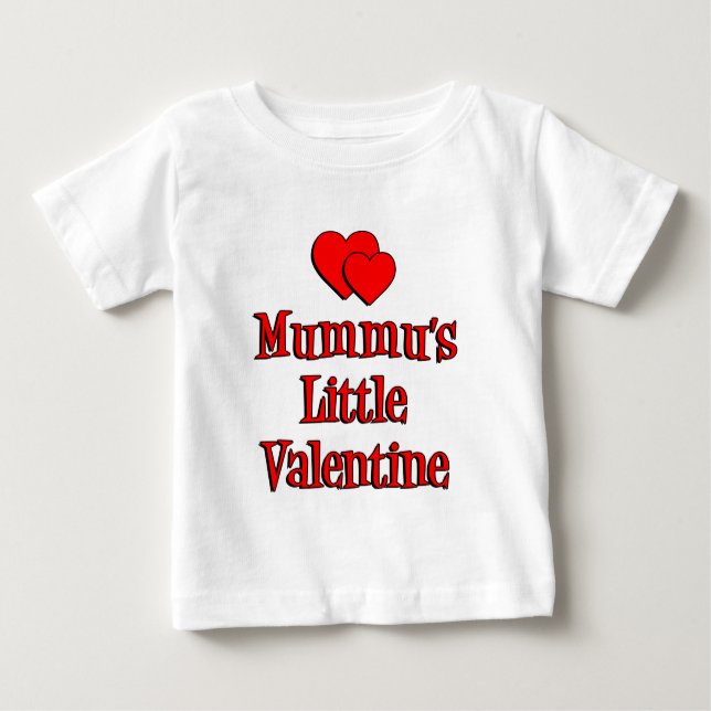 Mummu's Little Valentine Baby T-Shirt (Front)