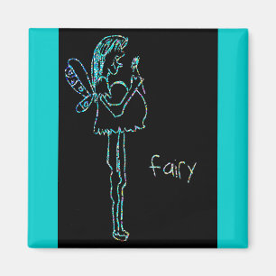 Mummy 2 B Fairy by Abby magnet