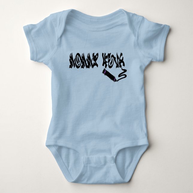 Mummy 4 eva baby bodysuit (Front)