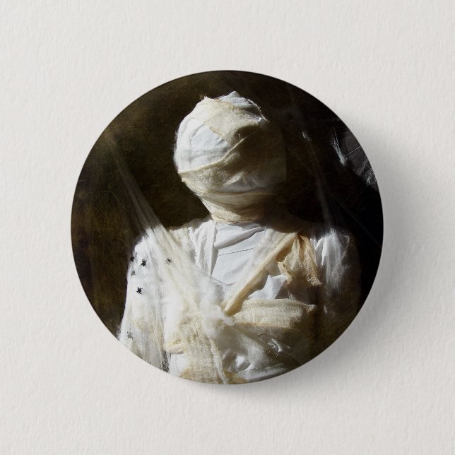 Mummy 6 Cm Round Badge (Front)