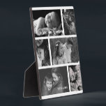 Mummy 6 Photo Collage Plaque<br><div class="desc">Wrap Mum in love with a photo plaque that displays six cherished images and includes the message 'we love you mummy' personalised with your names. Create a beautiful keepsake.</div>