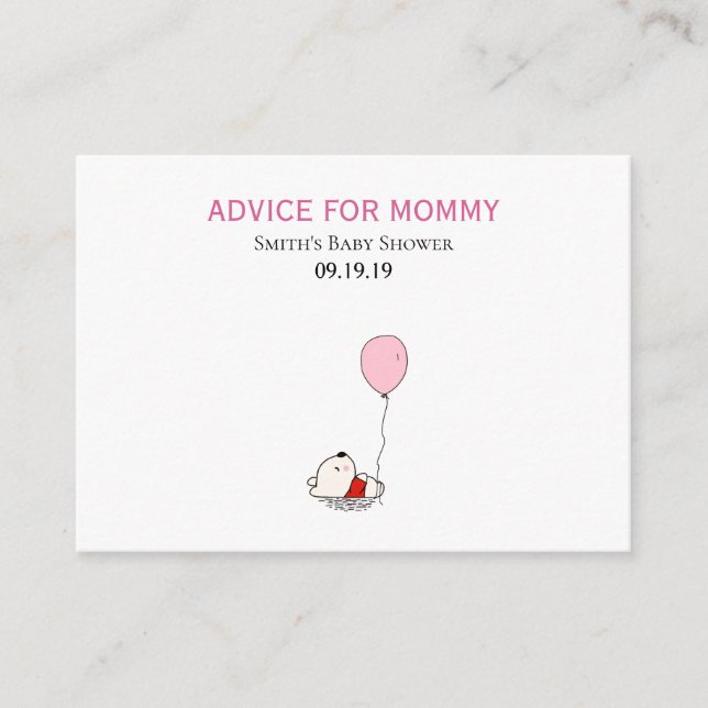 Mummy Advice Cards (Front)