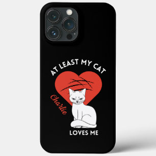Mummy and Daddy Cat Love Custom Phone Case