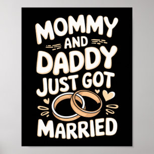 Mummy And Daddy Just Got Married  Poster