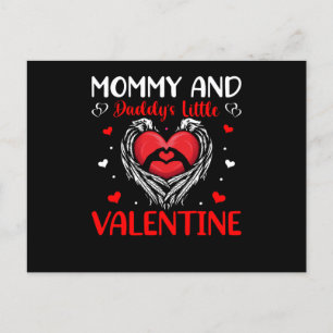 Mummy and Daddy Little Valentine   Valentine's Day Postcard