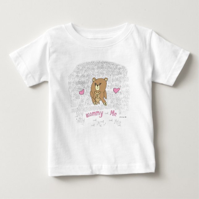 Mummy and Me Bear T-Shirt (Front)