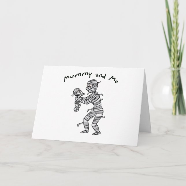 Mummy and Me Greeting Cards (Front)