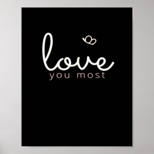 Mummy And Me Love You More Sweet Family Style  Poster